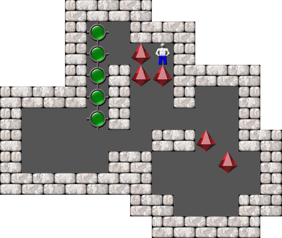 Sokoban Mass Remodel level 480